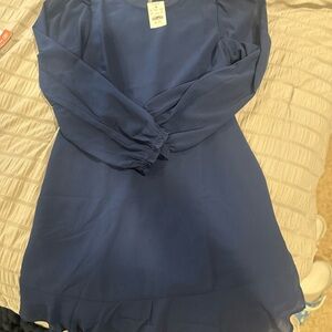 J Crew Elegant navy Blue Women's Dress